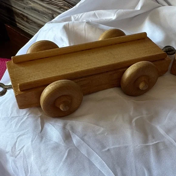 Wooden Train Set for Kids - Picture 11 of 13
